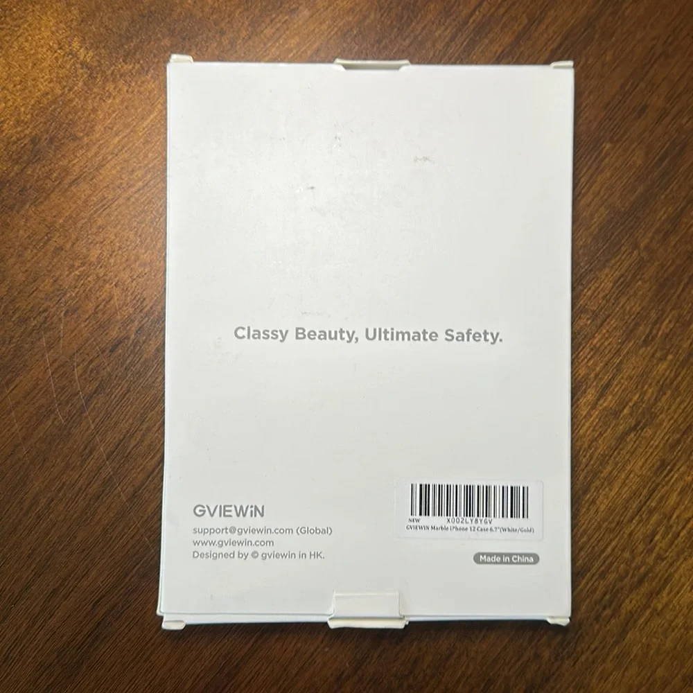 GVIEWIN Marble White Gold‎ IPhone 12 Pro Max Case
